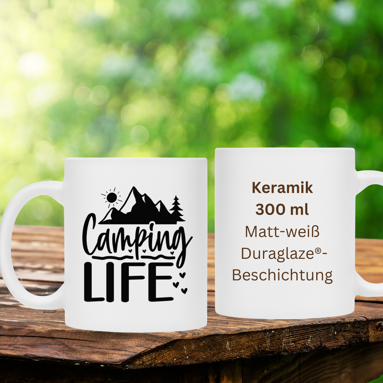 Keramiktasse, 300 ml, Keramik Tasse