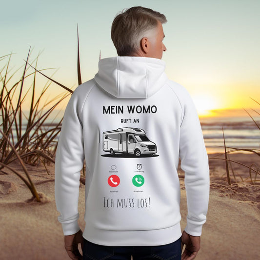 "Womo teilintegriert ruft an" - Classic Hoodie - Gr. S - 4XL